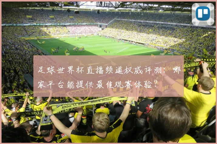 足球世界杯直播频道权威评测：哪家平台能提供最佳观赛体验？